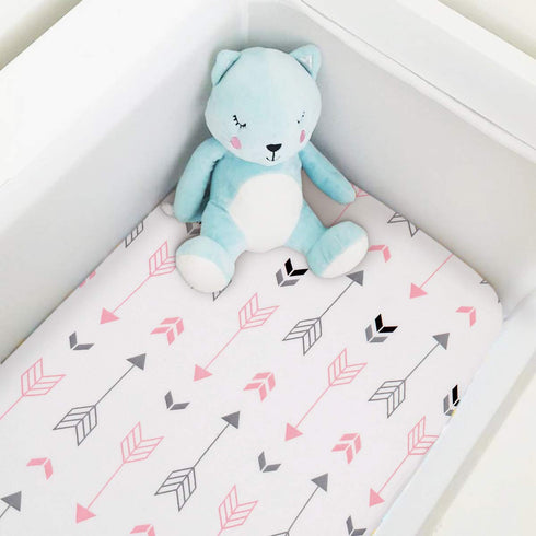 BROLEX Stretch Fitted Bassinet Sheet Set, 2 Pack Cradle Sheets for Bassinet Pad/Mattress, Unisex Boys Girls, Ultra