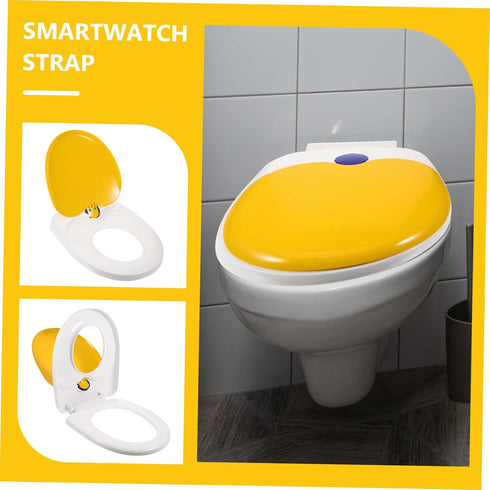 Mipcase Boy Girl U-shaped Potty Training Seat Boy Girl Toilet Training Seat Easy to Install Lightweight Suitable