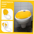 Mipcase Boy Girl U-shaped Potty Training Seat Boy Girl Toilet Training Seat Easy to Install Lightweight Suitable