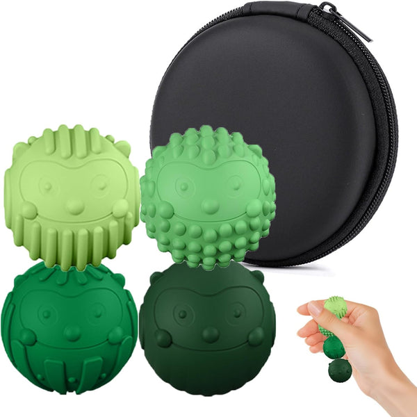 Silicone Magnetic Fidget Balls for Adult, Sensory Ball for Stress Relief, Featuring