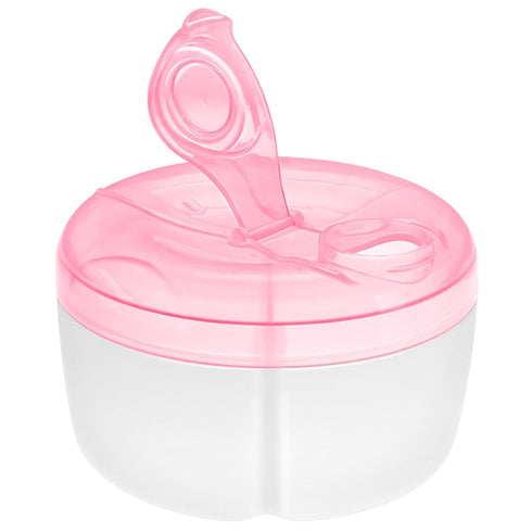 Accmor Baby Formula Dispenser On The Go, Formula Container to Go, Non-Spill Rotating Three-Compartment Formula