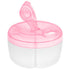 Accmor Baby Formula Dispenser On The Go, Formula Container to Go, Non-Spill Rotating Three-Compartment Formula