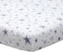 FIGEPO 4 Pack Set Star and Moon Neutral Unisex Fitted Baby Sheets for Baby Boys or Girls (Crib Sheets)