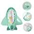 Floating Cartoon Airplane Bath Thermometer - Safe Water Temperature Measurement for Babies
