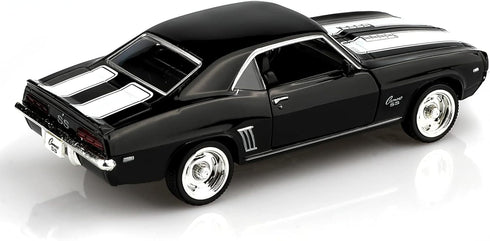 1/36 Scale Chevrolet 1969 Camaro SS Diecast Cars, Pull Back Vehicles, Cars Gifts for Boys Girls