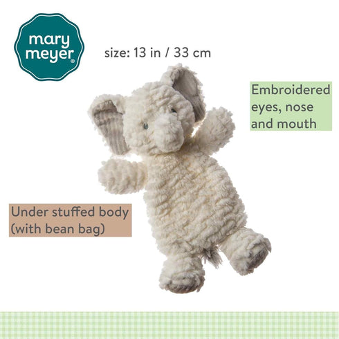 13 Inch (Pack 1) Mary Meyer Afrique Elephant Lovey Soft Toy