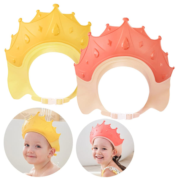 FUSACONY Baby Shower Cap Shield, Shower Cap for Kids, Visor Hat for Eye