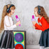 Amazmic Kids Karaoke Microphone Machine, Portable Wireless Karaoke Machine with LED Lights, Gift for Children Adults