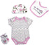 Reborn Baby Girl Doll Clothes 22 inch Newborn Outfits Accesories Elephant 5 Piece Set for 20-22 inch Reborn Doll Matching Clothing