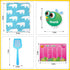SpringFlower Sight Word Game, Educational Toy for Kids Age 3-6, 120 Pieces for Visual and Auditory Learning