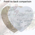 10 Sets Blank Sublimation Heart-shaped Jigsaw Puzzle, 75 Pieces DIY Heat Press Transfer Crafts
