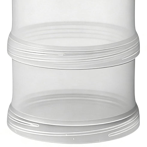 Generic 4 Formula Travel Container - Layer Stackable Airtight Reusable Storage for Feeding | Compact Organizer