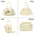 Lushandy Baby Diaper Bag Tote, Mom Bag Crossbody Diaper Bags Baby Travel Bags for Girl Paaleras Para Bebe (Yellow