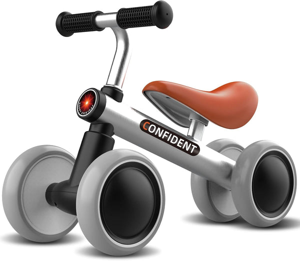 Baby Balance Bike for 1 Year Old - Toddler Bike with No Pedal & Silent Wheels, Ride-On Toy Gift for Boys Age 1-3