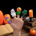 5 Pieces Halloween Finger Puppets Toys for Kids, Ghost Character Party Favors