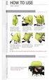 Manito Elegance Alpha Stroller Rain Cover - Small in Navy