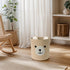 Saiiwnn Bear Basket for Nursery, Baby Baskets for Storage, Baby Shower Baskets, Laundry Basket, Storage Hamper