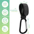 Augwontior 2 Pack Stroller Hooks for Bags, Non-Slip Stroller Clips and Hooks, Adjustable Stroller Carabiner Clip, Baby