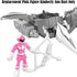 Replacement Figure for Imaginext Power Rangers Playset - DFX60 Pink Ranger and Pterodactyl Zord