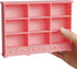 1:12 Scale Dollhouse Bookshelf, Classic Doll House Bookcase & Versatile Dollhouse Furniture