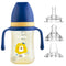 Qshare Sippy Cups For Toddlers, Weighted Straw Learner Cup with Handle for