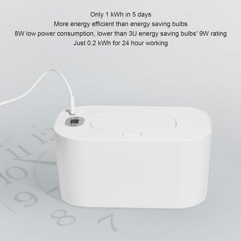 Yunir Dispenser,30 Wipe Warmer, Wipe Warmer and Baby Wet Wipes Seconds Fast Even Heating, Baby Wipe Warmer for Babies