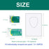 Ditind Disposable Toilet Seat Covers, 30 Pcs, Extra Large PE Film Travel Mats for Kids and Adults, 15.8×23.6 inch
