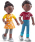 Set HABA Little Friends Family - Mom, Dad, and Baby Dollhouse Figures