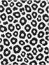 CZXW 52" 28" Black White Leopard Crib Sheets Fitted x Natural Cotton Soft & Breathable for Baby Crib Mattress