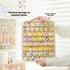 WMM 1.57 Inches Clear Display Case for Minifigure Figures, Wall-Mounted Figures Display Box, Multi Story Minifigure