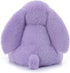 8 Inches) Apricot Lamb Toys Plush Purple Bunny Rabbit Stuffed Animal with Fluffy Soft Ears (Purple Bunny
