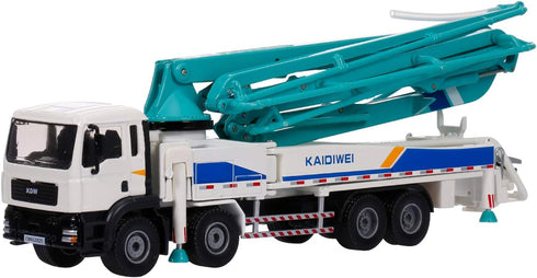 1:55 GoolRC Concrete Pump Truck, Scale Diecast Car Model Car, Simulation Engineering Machine Model