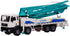 1:55 GoolRC Concrete Pump Truck, Scale Diecast Car Model Car, Simulation Engineering Machine Model