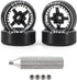 New 4 Pcs RC Car Drift Wheels with Logo Tires for 1/28 WLtoys K969 K989 K929, 4 Spoke Aluminum Alloy Tires