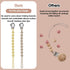 Loviomad Round(4-Pack) Pacifier Clips for Baby Boy- Silicone Paci Clip for Philips Avent Soothie Binky Holder, Baby