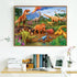 Anguis 500 20.5 15 Inch 500 500 Piece Puzzles for Adults Jurassic x Piece Jigsaw Puzzles for Adults Dinosaurs Puzzles