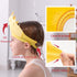Thcbme set 0-9 Baby Shower Cap Shield, Baby bath shower cap/water cup/massage brush,Visor Hat for Eye and Ear