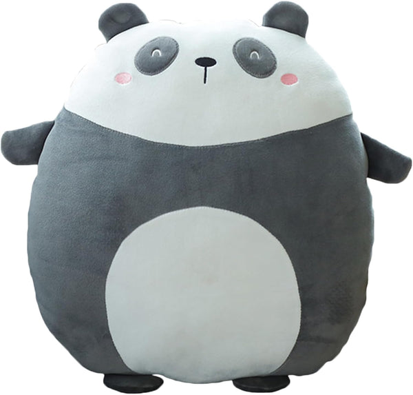 Panda Plush Pillow, 8 inch Kawaii Stuffed Animal Toy, Cute Cartoon Plush Animal Pillows Gifts for Boys and Girls
