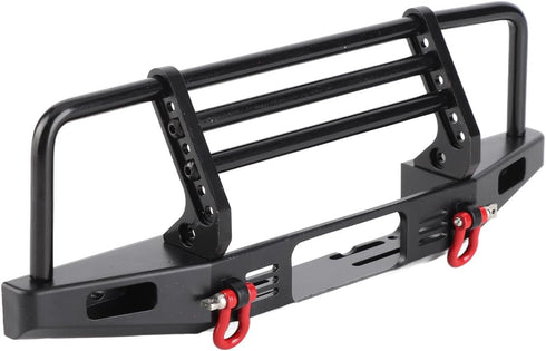 Tbest Metal Front Bumper 1/10 RC Vehicle Bumpers Adjustable Front Bumper Accessory for 1/10 RC Crawler Car