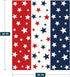 YeeJu Patriotic Throw Blanket for Baby Small 4th of July Memorial Day Fourth of July Blanket for Toddler Swaddle Soft Fleece Blanket Red White Blue Star Independence Veteran Day Blanket 30x40 by YeeJu