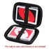 Anleo Hard Travel Case for Mattel UNO Classic Card Game (Only Case) (Black)