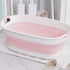 Generic ToddlerBathTub- Foldable Washing Basin, Portable PetBathTub| Lightweight Travel BabyBathTub, Dog Washing