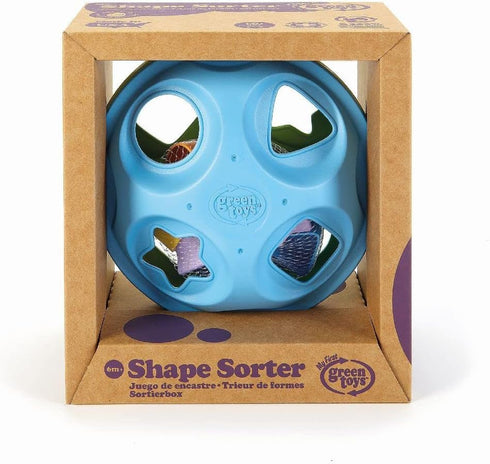 Green/Blue Green Toys Shape Sorter for 6 months +