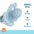 RaZbaby RaZberry Silicone Baby Teether Toy - Berrybumps Soothe Babies Sore Gums - Infant Teething Toy - Hands Free