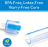 120-Pack Premium Baby Nasal Aspirator Hygiene Filters, Replacement for NoseFrida, BPA Free