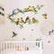 Robin Birds Wall Stickers, Tree Branch Wall Decals for Kids Bedroom and Living Room Nursery Art Decor