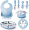 HORNORM 7 Pieces 304 Stainless Steel Baby & Toddler Feeding Set - Suction