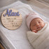 Newborn Baby Stats Sign For Hospital, Newborn Announcement Sign For Hospital, Birth Announcement Sign Photo Prop, Laser