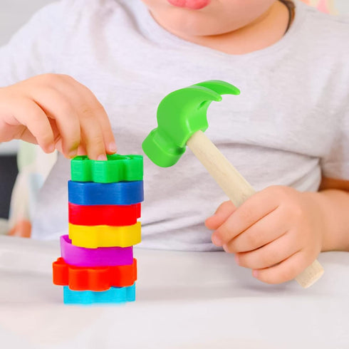 Hammer Hammers Fowecelt Wooden Toys Simulation Maintenance Tools Educational Toys for Kids Birthday Party Games