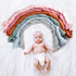 Newborn Baby Swaddle Blanket, Soft Silky Muslin Wrap, Neutral Receiving Blanket for Boys and Girls, Large 47 x 47 inches